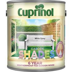 Cuprinol garden shades Paint Cuprinol Garden Shades Wood Paint White 2.5L