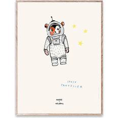 Rosa Plakate & Poster Soft Gallery Mado x Space Traveller Small Poster 30x40cm