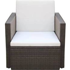 Synthetic Rattan Garden Chairs vidaXL 42668 Garden Dining Chair