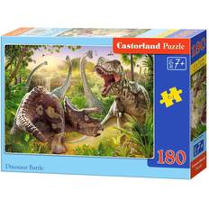 Castorland Puslespill Castorland Dinosaurs Battle 180 Pieces