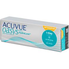 Johnson & Johnson Kontaktlinser Johnson & Johnson Acuvue Oasys 1-Day with HydraLuxe for Astigmatism 30-pack