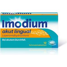 Loperamid Rezeptfreie Arzneimittel Imodium Akut Lingual 2mg 12 Stk. Im Mund auflösende Tablette