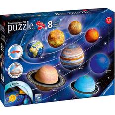 Puzzles Ravensburger Planetary Solar System 3D Puzzle 522 Pieces