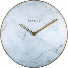 Nextime Marble Wall Clock 15.7"