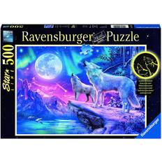 Ravensburger Wolf in the Northern Lights 500 Pieces