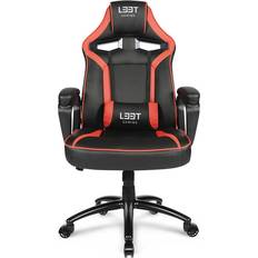 L33T Gaming stoler L33T Extreme Gaming Chair - Black/Red