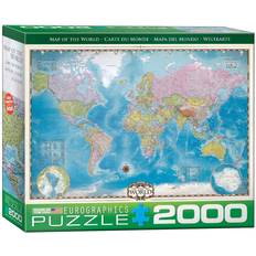 Eurographics Map of the World 2000 Pieces