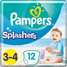 Swim Diapers Pampers Splashers Size 3-4, 6-11kg, 12-pack