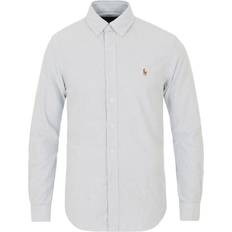 Streifen Hemden Polo Ralph Lauren Slim Fit Oxford Sport Shirt - Bsr Blue/White