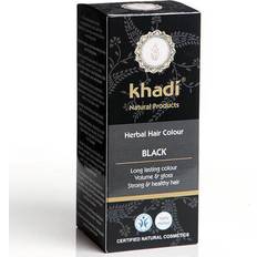 Reparierend Tönungen Khadi Herbal Hair Colour Black 100g