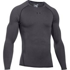 Under Armour Men's HeatGear Long Sleeve Compression Shirt - Grey