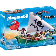 Playmobil Piraten Spielzeuge Playmobil Pirate Ship with Underwater Motor 70151