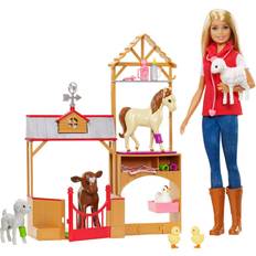 Barbie Sweet Orchard Farm Doll & Barn Playset