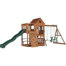 Backyard Discovery Hill Crest Climbing Stand with Swings