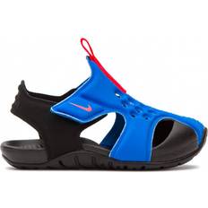 Sandals Children's Shoes Nike Sunray Protect 2 TD - Photo Blue/Black/Bright Crimson
