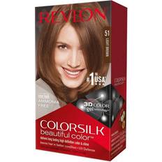 Sonnenschutz Permanente Haarfarben Revlon ColorSilk Beautiful Color #51 Light Brown