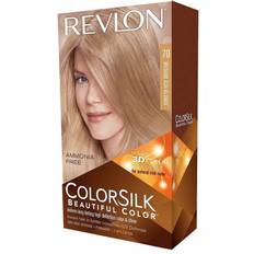Sonnenschutz Permanente Haarfarben Revlon ColorSilk Beautiful Color #70 Medium Ash Blonde