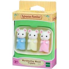 Mäuse Puppen & Puppenhäuser Sylvanian Families Marshmallow Mouse Triplets