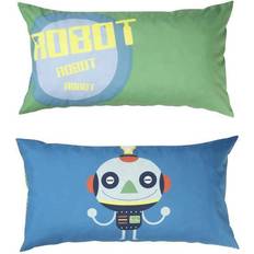 Grønne Puter Manis-h Robot Boy Cushions 50x90cm