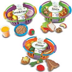 Plastic Role Playing Toys Learning Resources New Sprouts Breakfast, Lunch & Dinner Baskets