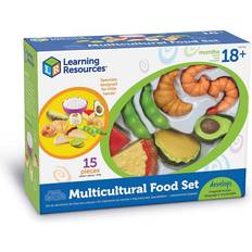 Plastic Food Toys Learning Resources New Sprouts Multicultural Food Set