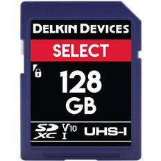Delkin Select SDXC Class 10 UHS-I U3 V30 100/75MB/s 128GB