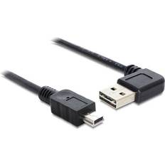 Left/Right EASY-USB USB A-USB Mini-B 2.0 Angled 3m