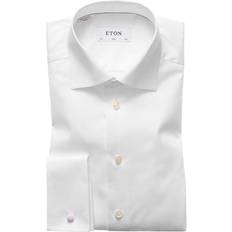 Eton Bekleidung Eton Slim Fit French Cuff Shirt - White