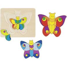 Steckpuzzles Goki Butterfly 11 Pieces