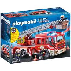 Playmobil Brannmenn Leker Playmobil Fire Ladder Unit 9463