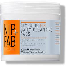 Pads Reinigungscremes & Reinigungsgele Nip+Fab Glycolic Fix Daily Cleansing Pads 60-pack