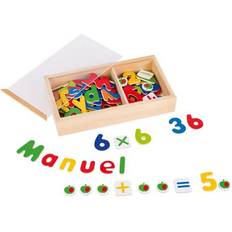 Holzspielzeug Magnetfiguren Goki Magnetic Alphabet & Numbers