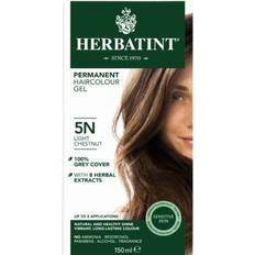 Herbatint Permanent Herbal Hair Colour 5N Light Chestnut 5.1fl oz
