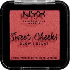 NYX Sweet Cheeks Creamy Powder Blush Glow Citrine Rose