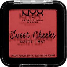 NYX Sweet Cheeks Creamy Powder Blush Matte Citrine Rose