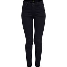 Lee Damen - W32 Jeans Lee Scarlett High Skinny Jeans - Black Rinse