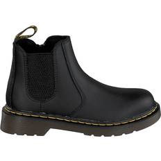Dr. Martens Boots Children's Shoes Dr. Martens Junior 2976 Leather Chelsea Boots - Black Softy T