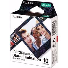 62 x 62 mm (Instax Square) Analoge kameraer Fujifilm Instax Square Film Star Illumination 10 pack