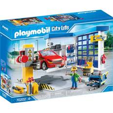 Playmobil Toy Garage Playmobil City Life Car Repair Garage 70202