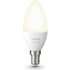 E14 white hue Philips Hue White LED Lamps 5.5W E14 2-pack