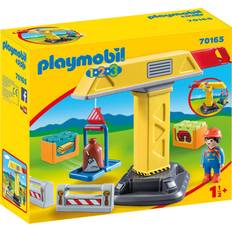 Playmobil 1.2.3 Construction Crane 70165