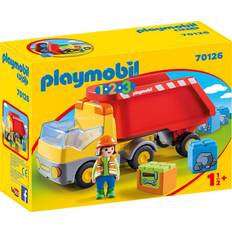 Baustellen Lastwagen Playmobil 1.2.3 Dump Truck 70126