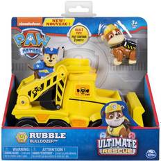 Paw Patrol Commercial Vehicles Spin Master Paw Patrol Ultimate Rescue Vehicle Rubble Bulldozer