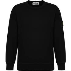 Overdeler Stone Island Junior Badge Long Sleeve Sweatshirt - Black (V0029)