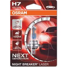 Osram h7 Osram H7 Night Breaker Laser Halogen Lamps 55W PX26d