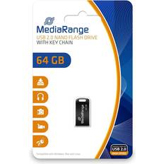 MediaRange 64 GB Minnepenner MediaRange MR923 64GB USB 2.0