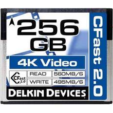 Delkin Memory Cards Delkin CFast 2.0 560/495MB/s 256GB