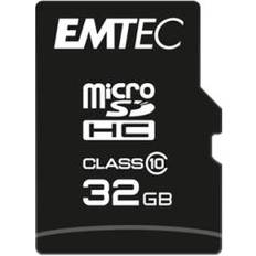 Emtec Classic microSDHC Class 10 20/12MBs 32GB +Adapter