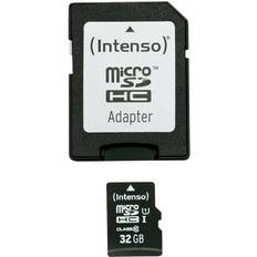 32 GB - microSDHC Speichermedium Intenso MicroSDHC UHS-I U1 32GB