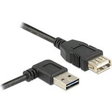 DeLock Easy-USB USB A (angled) - USB A M-F 2.0 3m